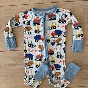 Little Sleepies Construction Trucks Zippy, 3-6M